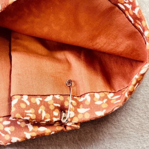 Jonathan Simkhai Lillian Shorts Size 8 Linen Blend in Cayenne Abstract Floral - Picture 13 of 15